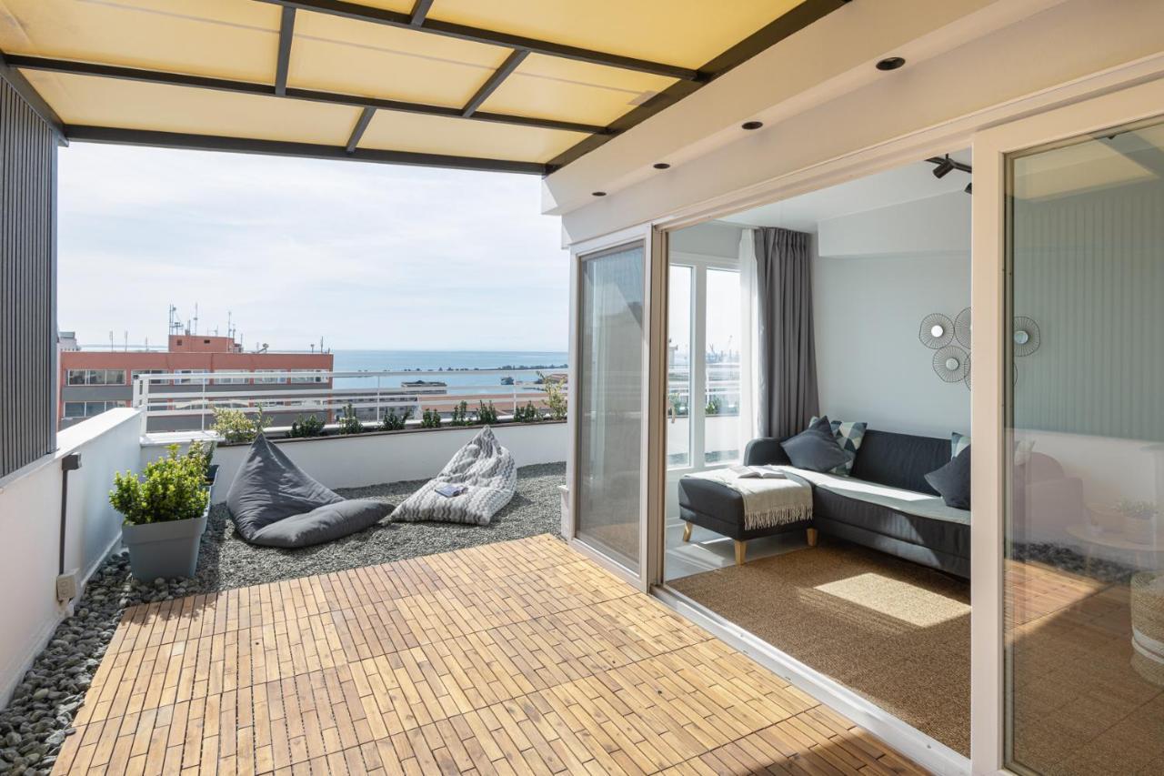 Appartement Port De L'Eau Roof Garden à Thessalonique Extérieur photo